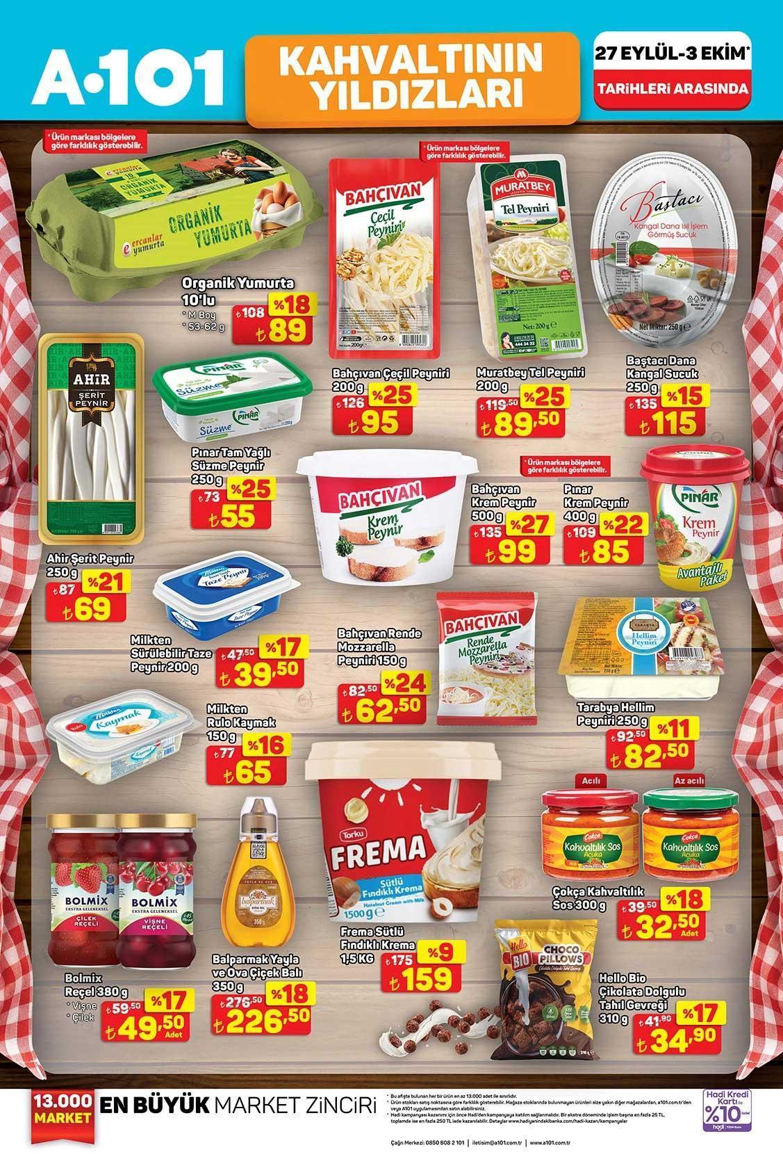 YENİ KATALOG SATIŞA ÇIKTI A101 Haftanın Yıldızları kataloğunda hangi ürünler indirimli olarak satışa sunuldu Kaşar Peyniri, Şeker, Ayçiçek Yağı, Pirinç, Beyaz Peynir, Sucuk... YENİ KATALOG SATIŞA ÇIKTI A101 Haftanın Yıldızları kataloğunda hangi ürünler indirimli olarak satışa sunuldu Kaşar Peyniri, Şeker, Ayçiçek Yağı, Pirinç, Beyaz Peynir, Sucuk...