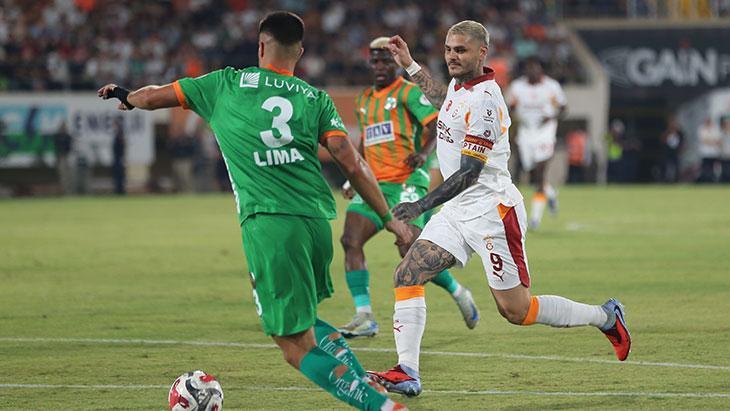 Alanyaspor - Galatasaray maçından kareler
