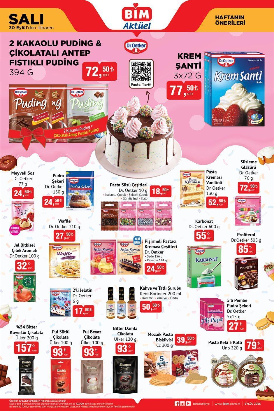 30 EYLÜL SALI BİM AKTÜEL KATALOĞU