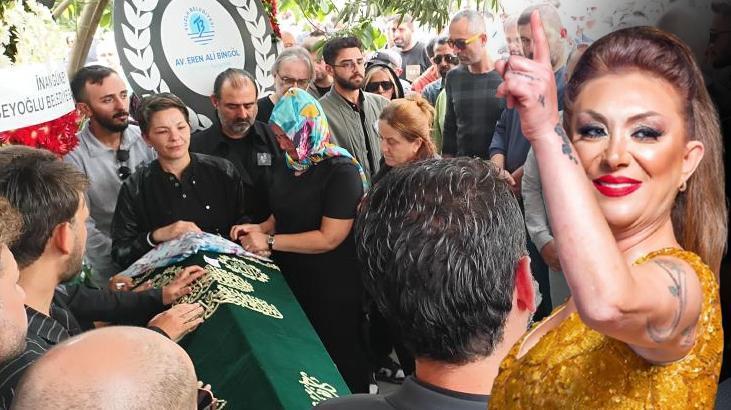 Şarkıcı Güllü'ye son veda... Cenazede gözyaşları sel oldu
