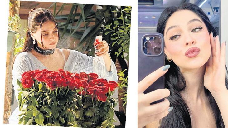 Cemre’den ‘Çiçekçi Zeynep’ makyajı
