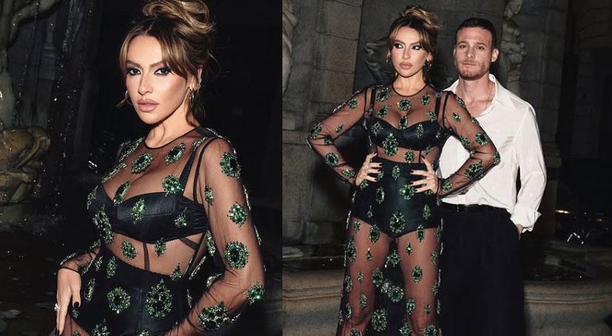 Milanoda Hadise rüzgarı Yıldızlardan rol çaldı