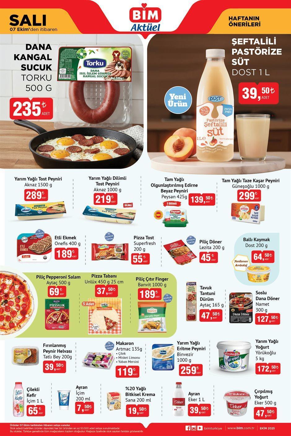 7 EKİM SALI BİM AKTÜEL KATALOĞU