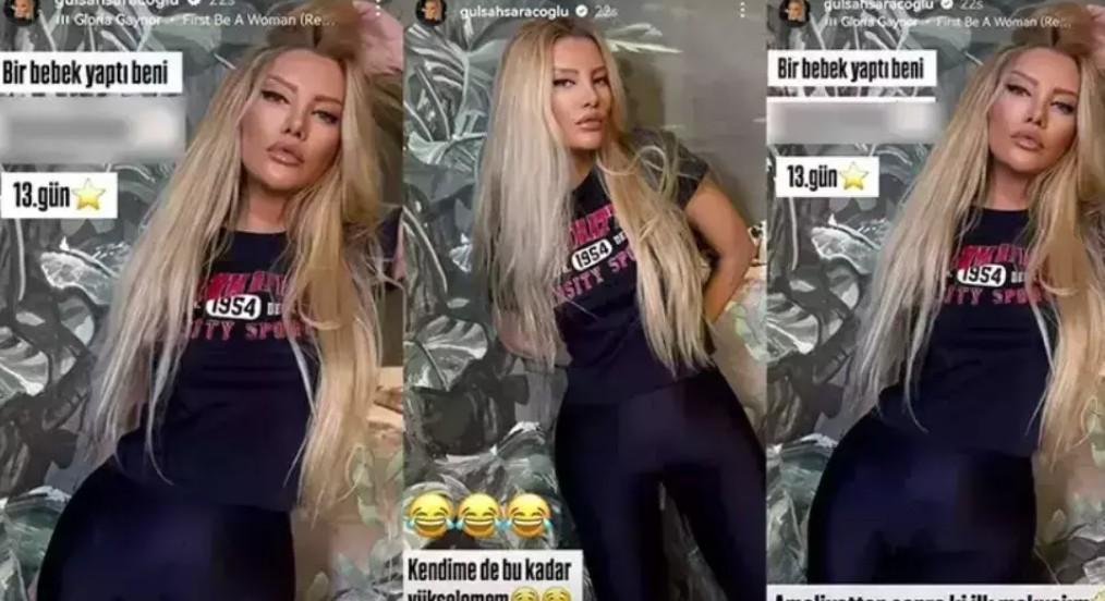 Estetik sonrası bambaşka biri oldu Görenlerin tanıyamadığı Gülşah Saraçoğlundan yeni kareler