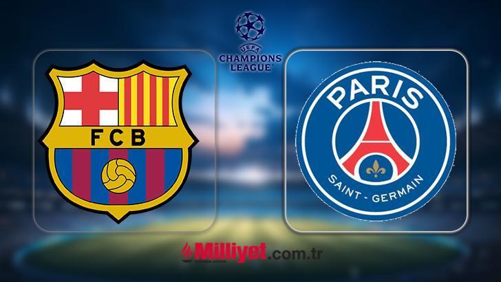 MAÇ SONUCU: Barcelona-PSG Şampiyonlar Ligi maçı kaç kaç bitti MAÇ SONUCU: Barcelona-PSG Şampiyonlar Ligi maçı kaç kaç bitti
