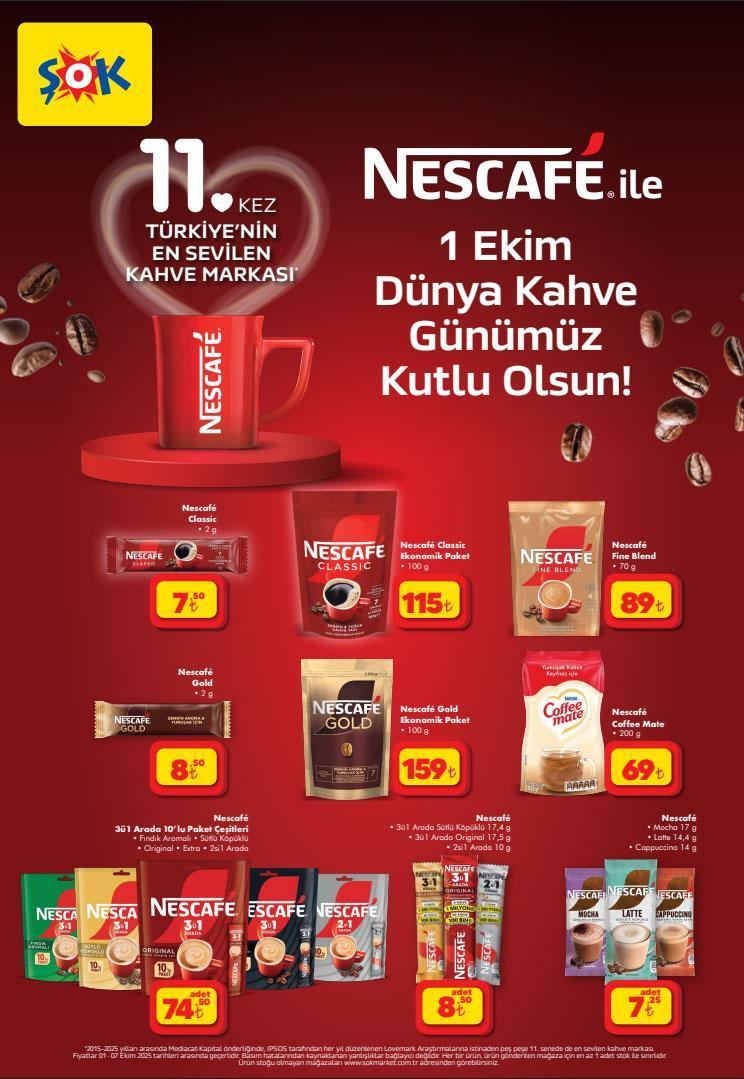 ŞOK 1-7 EKİM AKTÜEL İNDİRİMLERİ ŞOK 1-7 EKİM AKTÜEL İNDİRİMLERİ