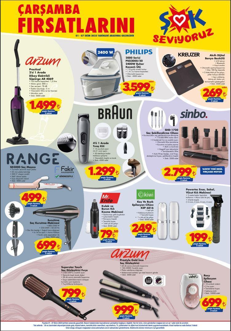 ŞOK 1-7 EKİM AKTÜEL İNDİRİMLERİ ŞOK 1-7 EKİM AKTÜEL İNDİRİMLERİ