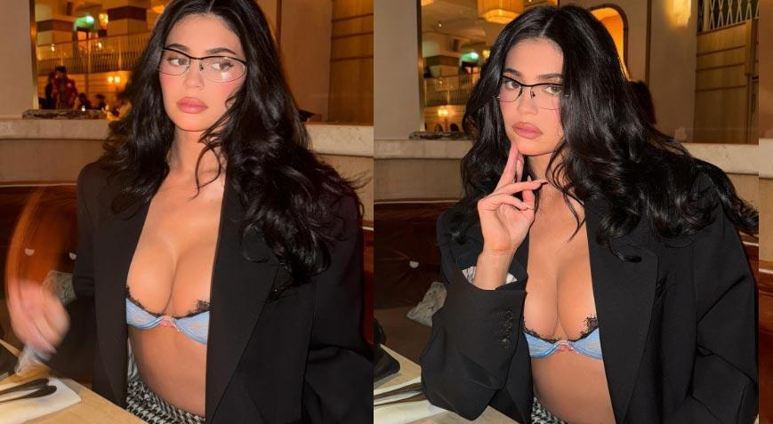 Kylie Jenner tarzıyla yine ezber bozdu Yorum yağmuru Kylie Jenner tarzıyla yine ezber bozdu Yorum yağmuru