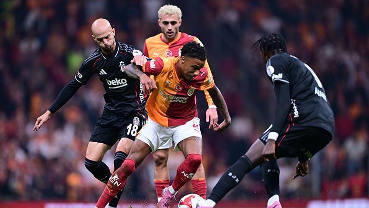 Galatasaray-Beşiktaş derbisinden kareler