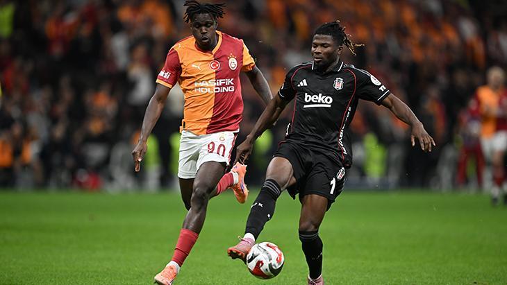 Galatasaray-Beşiktaş derbisinden kareler