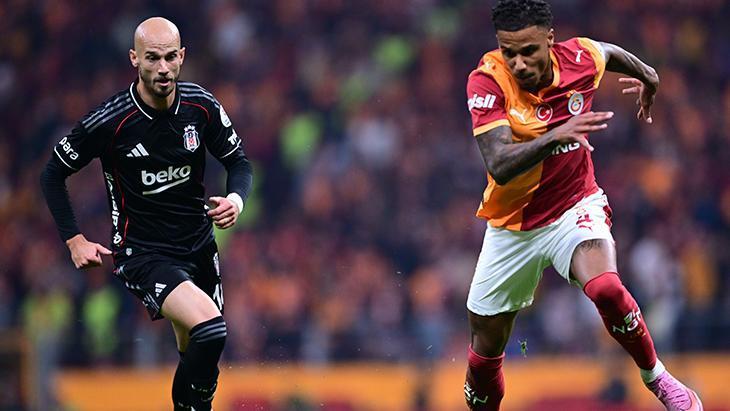 Galatasaray-Beşiktaş derbisinden kareler