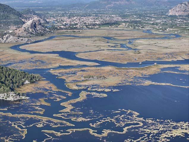 Dalyan Kanalı’nda Ekim büyüsü Labirenti andıran doğada sürprizlerle dolu bir yolculuk