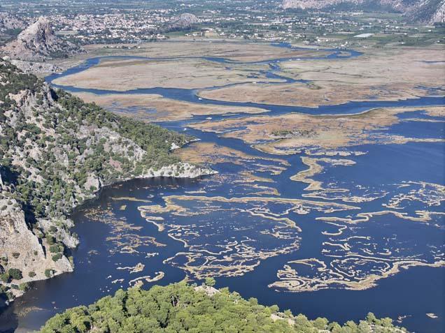 Dalyan Kanalı’nda Ekim büyüsü Labirenti andıran doğada sürprizlerle dolu bir yolculuk