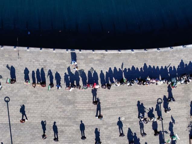Filistin için el ele: ‘Gazze’nin sessiz çığlığına sesiz’