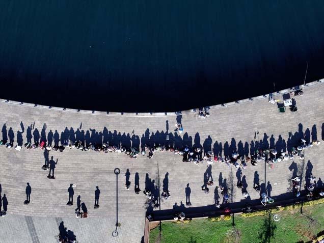 Filistin için el ele: ‘Gazze’nin sessiz çığlığına sesiz’