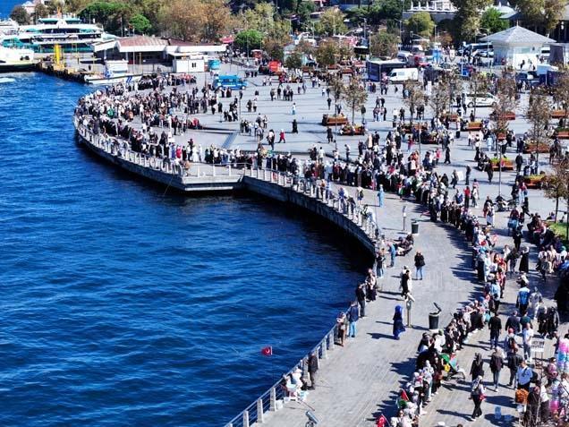 Filistin için el ele: ‘Gazze’nin sessiz çığlığına sesiz’