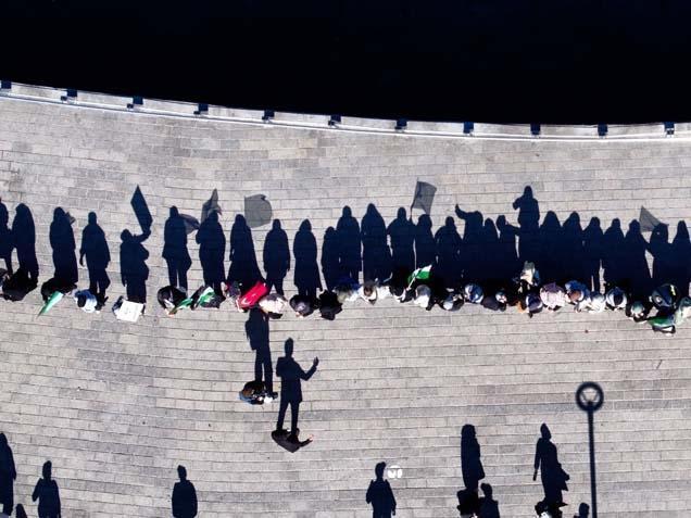 Filistin için el ele: ‘Gazze’nin sessiz çığlığına sesiz’