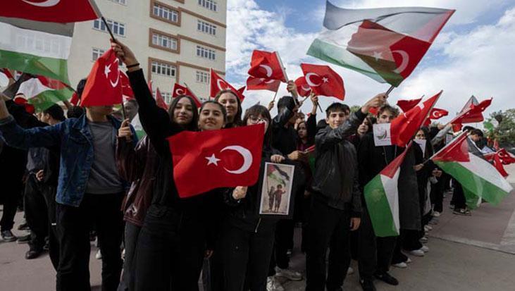 Okullarda 'Filistin farkındalık etkinlikleri' düzenlendi