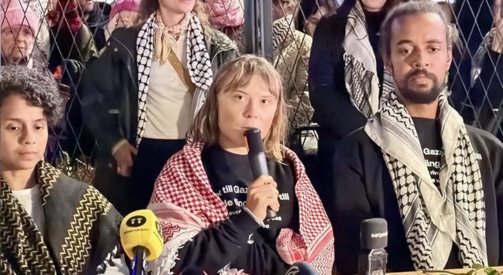 Aktivist Greta Thunberg, İsrail işkencesini anlattı! ‘Bizi gazla öldüreceklerini söylediler’
