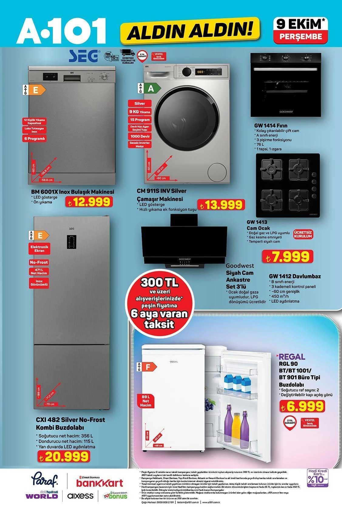A101 ALDIN ALDIN 9 EKİM AKTÜEL KATALOĞU