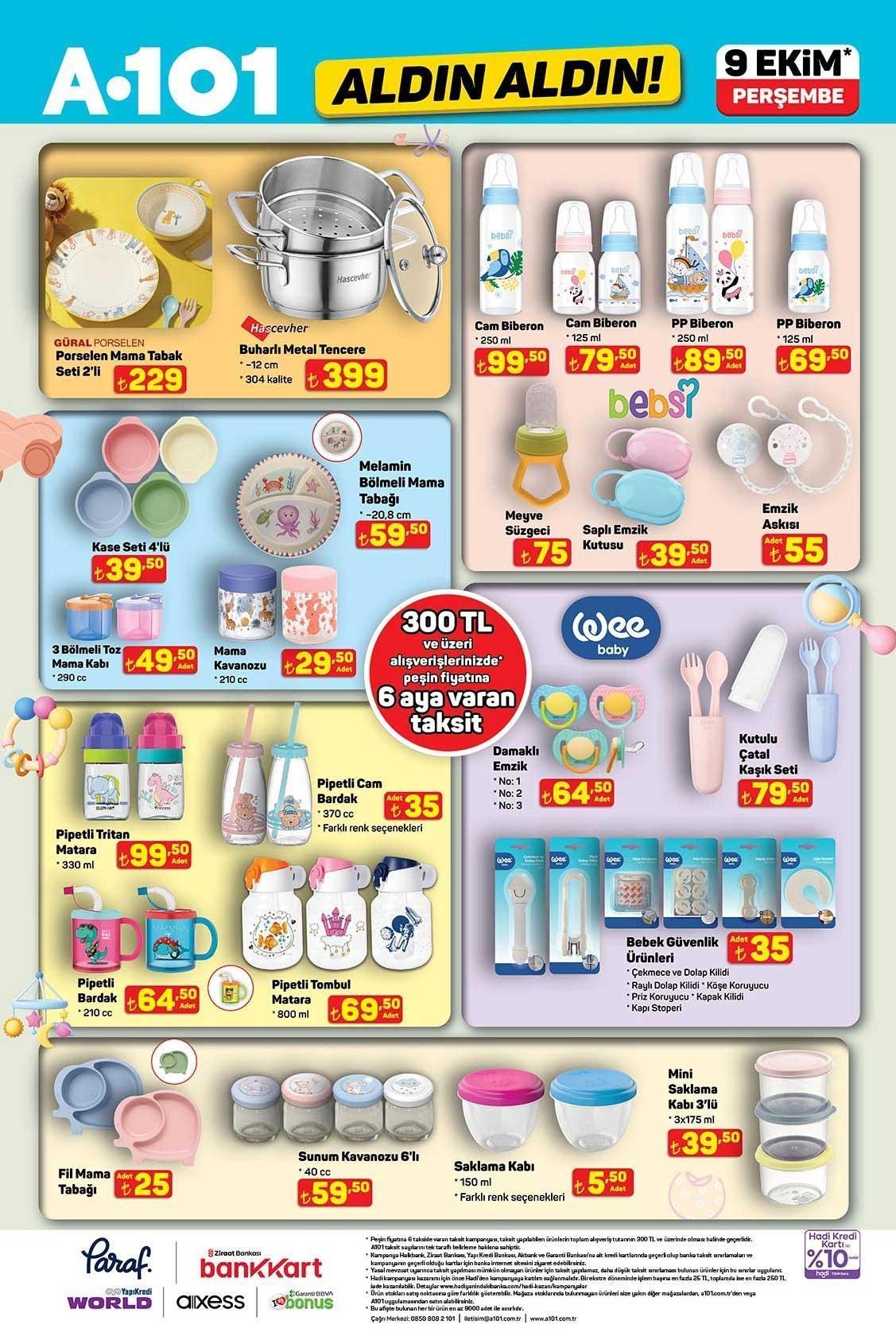 A101 ALDIN ALDIN 9 EKİM AKTÜEL KATALOĞU