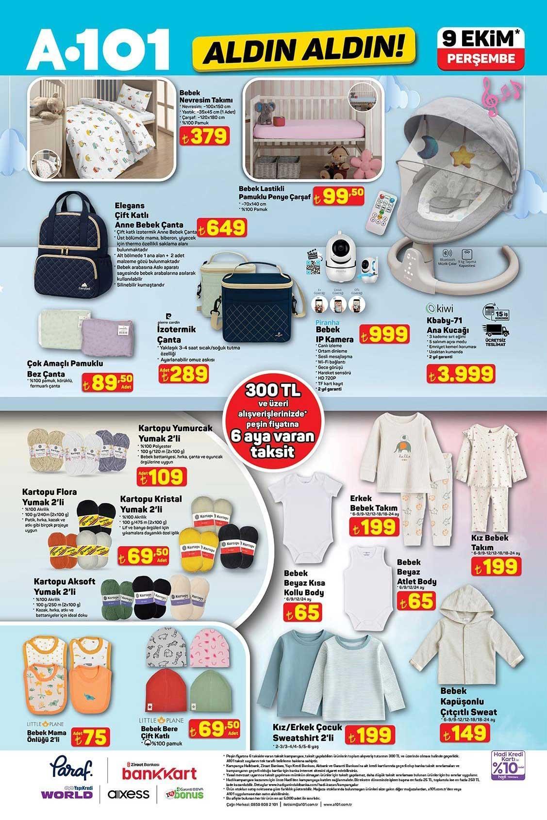 A101 ALDIN ALDIN 9 EKİM AKTÜEL KATALOĞU