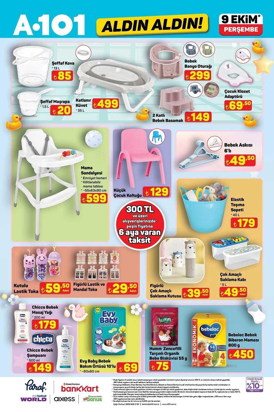 A101 ALDIN ALDIN 9 EKİM AKTÜEL KATALOĞU