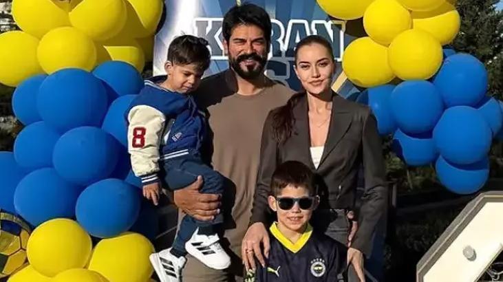 Fahriye Evcen ve oğlu Keremden yeni kare