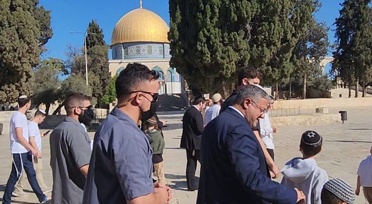İsrailli aşırı sağcı Bakan Ben-Gvir'den Mescid-i Aksa'ya baskın!