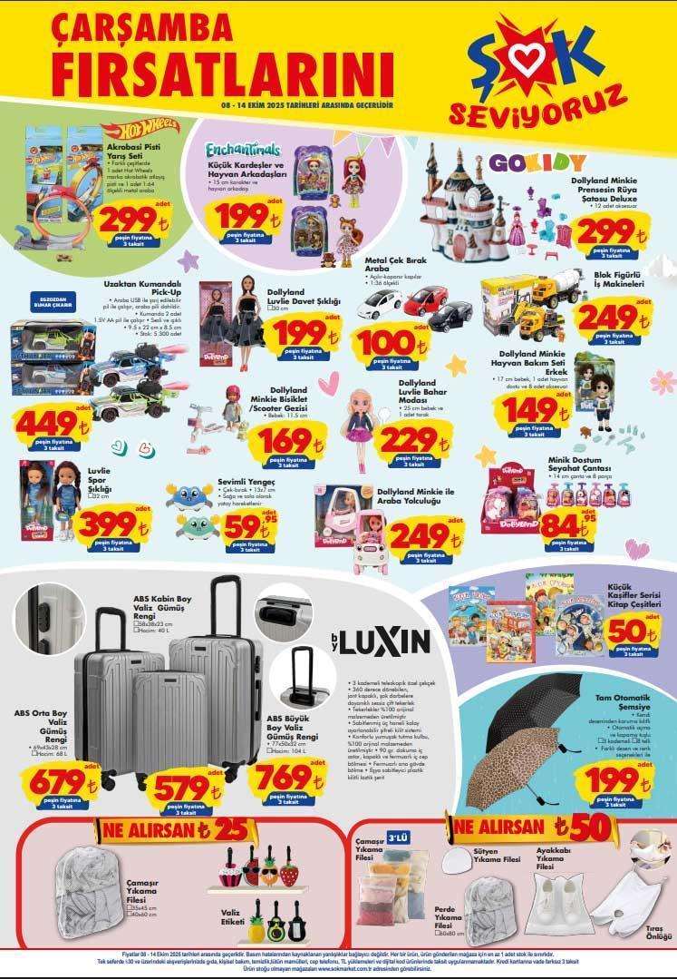 8-14 EKİM ŞOK AKTÜEL ÜRÜNLER KATALOĞU