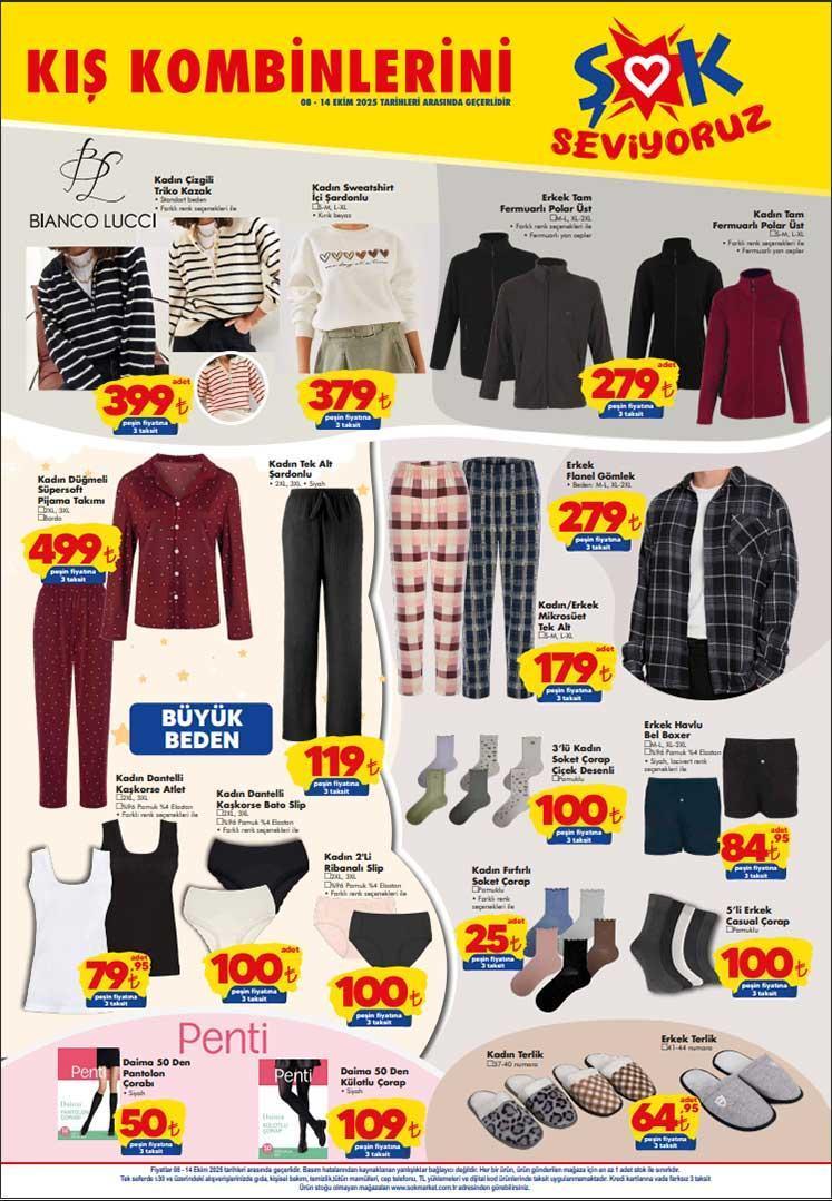 8-14 EKİM ŞOK AKTÜEL ÜRÜNLER KATALOĞU