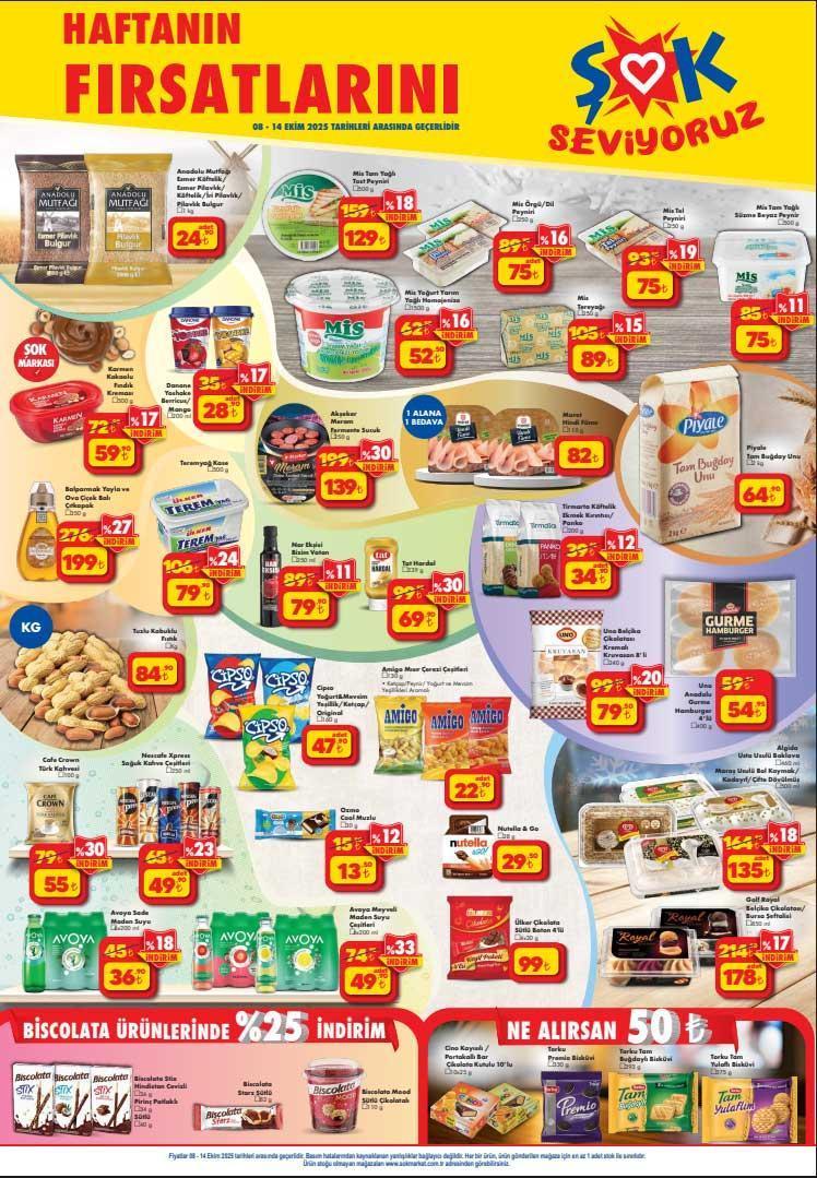 8-14 EKİM ŞOK AKTÜEL ÜRÜNLER KATALOĞU