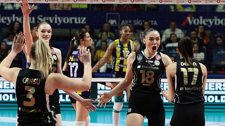 VAKIFBANK-FENERBAHÇE MEDİCANA VOLEYBOL MAÇI KAÇ KAÇ BİTTİ VE KİM KAZANDI VAKIFBANK-FENERBAHÇE MEDİCANA VOLEYBOL MAÇI KAÇ KAÇ BİTTİ VE KİM KAZANDI