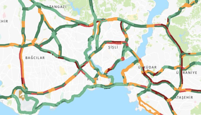 İSTANBUL TRAFİK YOĞUNLUĞU SON DURUM İSTANBUL TRAFİK YOĞUNLUĞU SON DURUM