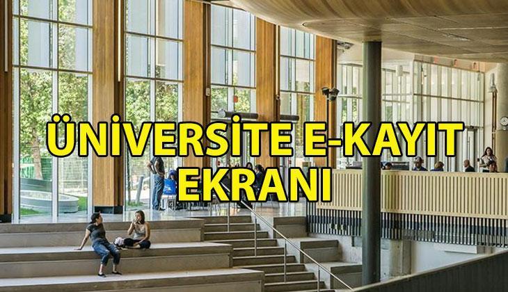 ÜNİVERSİTE EK KAYIT 📆 Üniversite ek kayıtlar ne zaman ve nasıl yapılır YKS ek yerleştirme e-kayıt ekranı