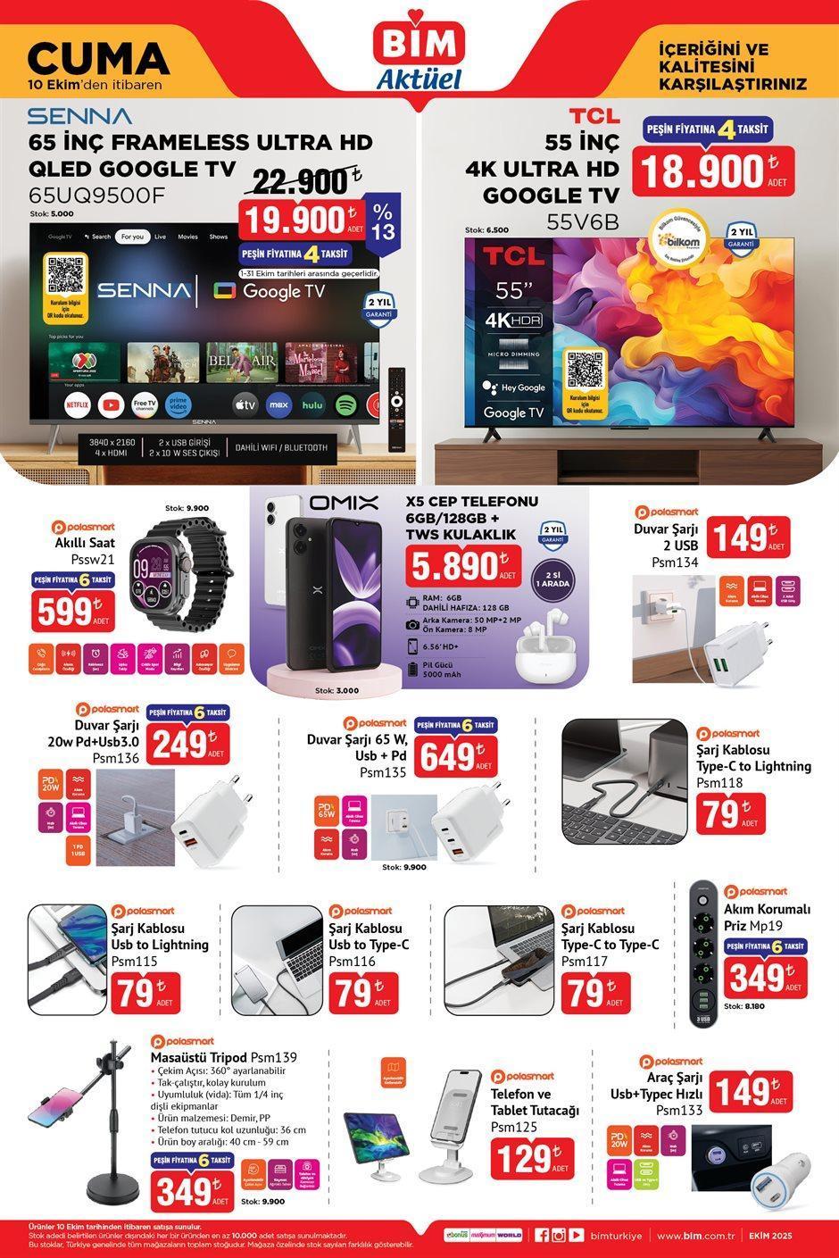 10 EKİM BİM AKTÜEL KATALOĞU
