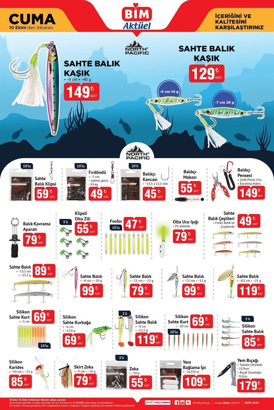 10 EKİM BİM AKTÜEL KATALOĞU