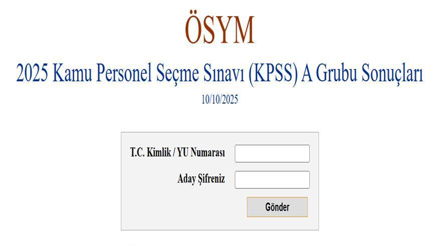 KPSS SONUÇLARI NASIL SORGULANIR KPSS SONUÇLARI NASIL SORGULANIR