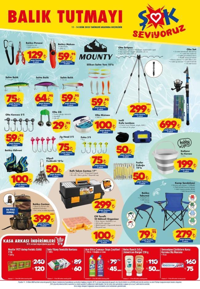 11-14 EKİM 2025 ŞOK AKTÜEL ÜRÜNLER KATALOĞU 11-14 EKİM 2025 ŞOK AKTÜEL ÜRÜNLER KATALOĞU