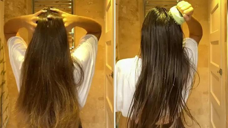 Evde Rapunzel formülü İki yağı karıştırın, saçınız belinize kadar güçlü uzasın