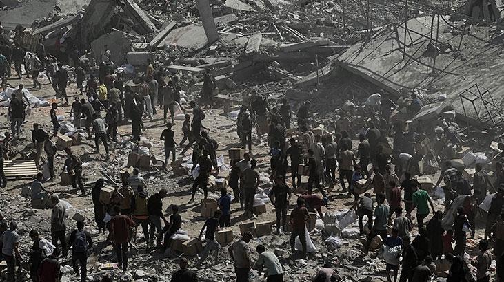 Ateşkes sonrası ilk yardım tırları Gazze’ye ulaştı