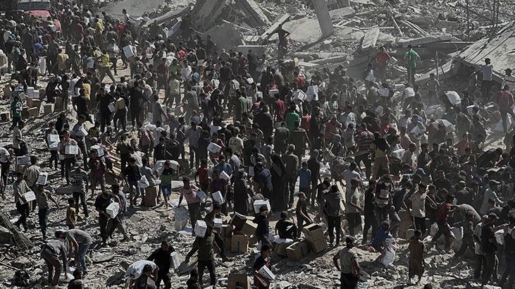 Ateşkes sonrası ilk yardım tırları Gazze’ye ulaştı