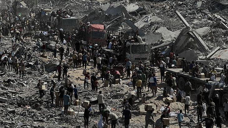 Tarihi an! Yardım TIR’ları Gazze’de