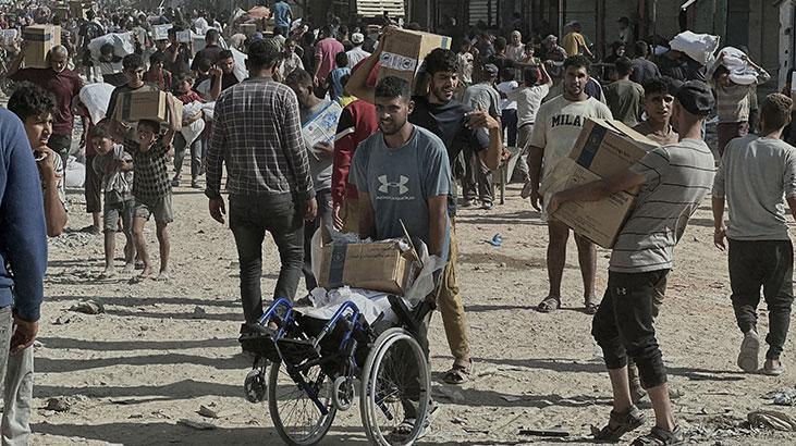Ateşkes sonrası ilk yardım tırları Gazze’ye ulaştı
