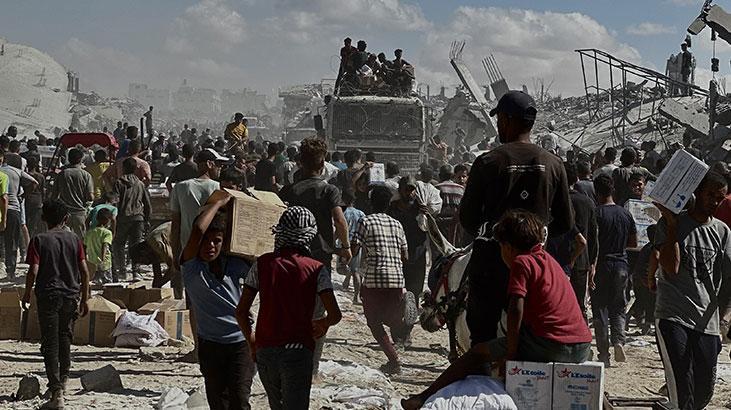 Ateşkes sonrası ilk yardım tırları Gazze’ye ulaştı