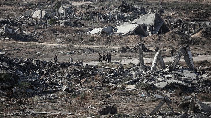 Ateşkesin ardından Gazze kentindeki yıkım görüntülendi