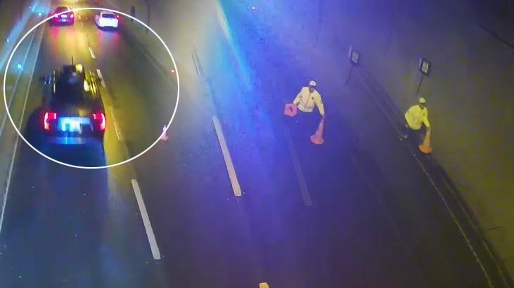 Cumhurbaşkanı konvoyunun geçişi öncesi tüneldeki beton mikserini fark eden polislere ödül