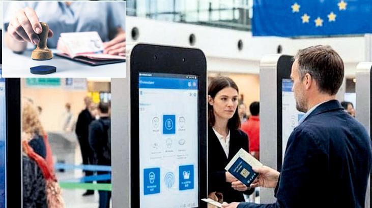 Yüz kontrolü işte böyle işleyecek! AB ülkelerine girişte pasaporta damga sona erdi