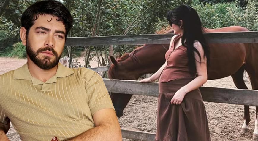 Barış Baktaş'ın babalık heyecanı! Yeni kareler geldi