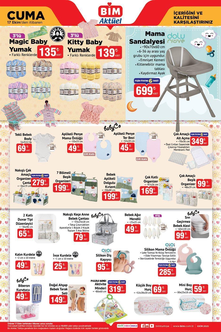 17 EKİM BİM AKTÜEL ÜRÜNLER KATALOĞU